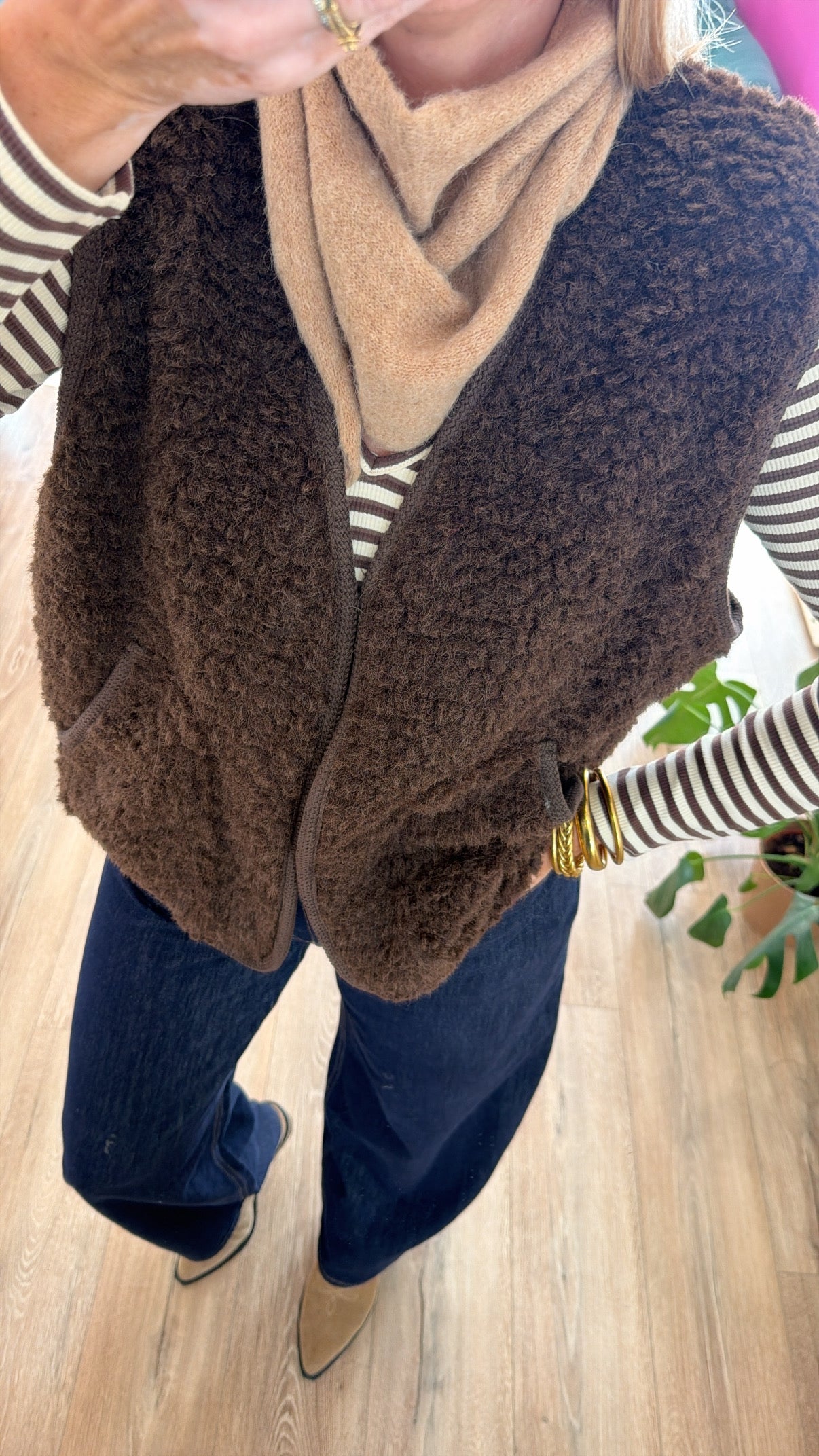 Gilet LOUIS Chocolat