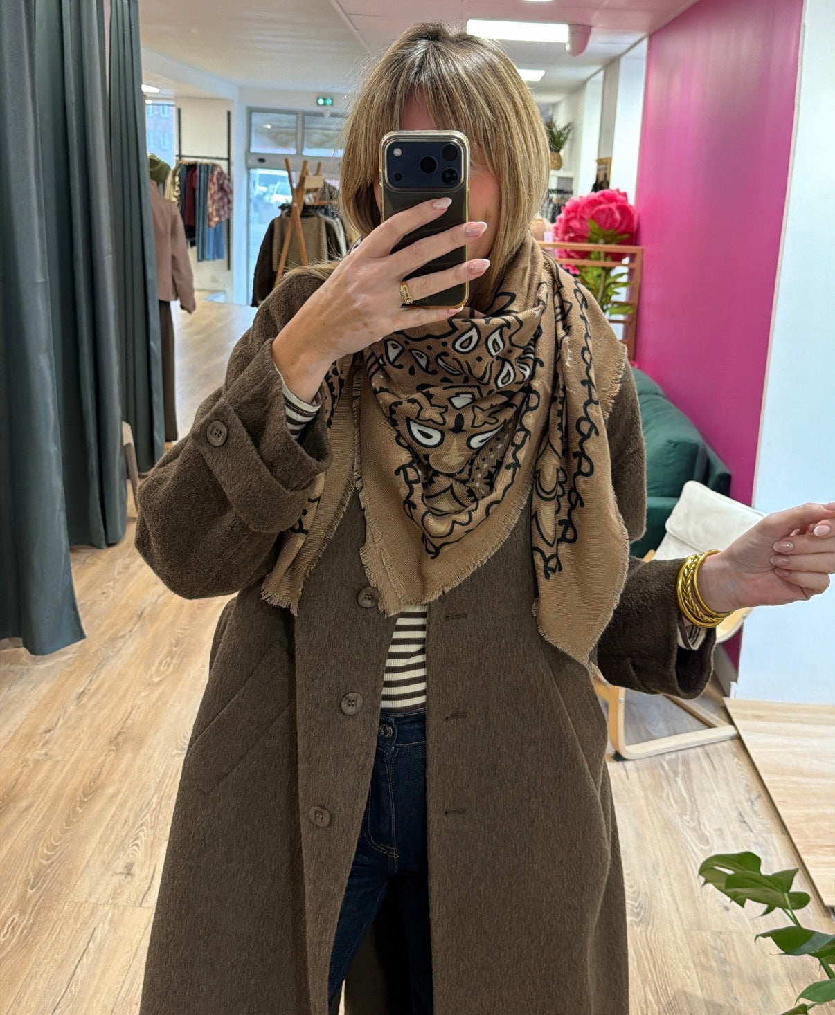 Écharpe LOUNA Camel