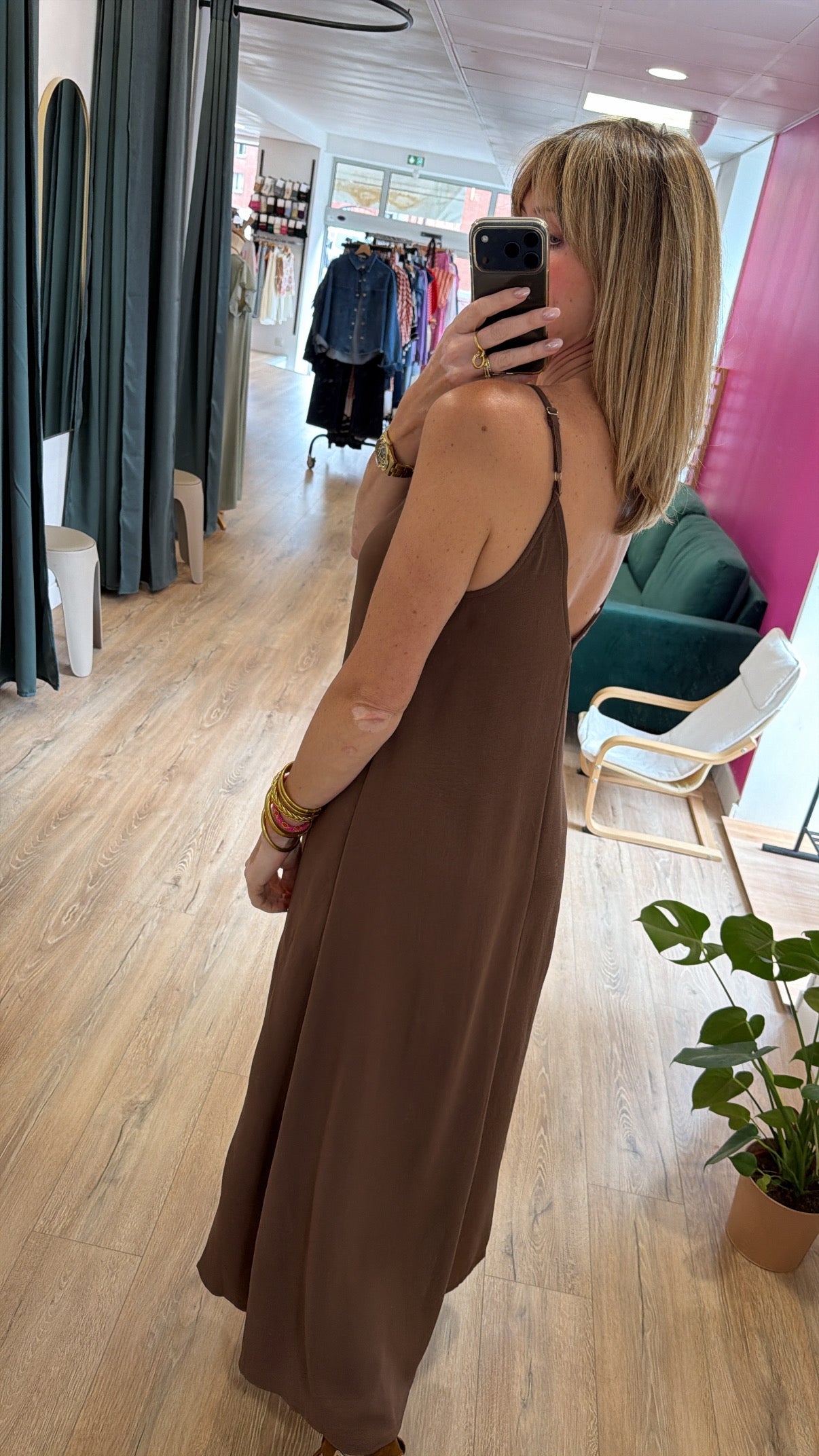 Robe CÉLESTE Chocolat