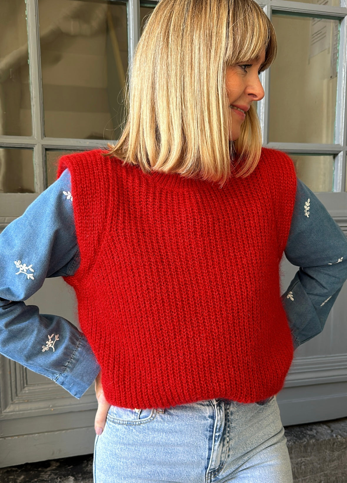 Pull HENRI Rouge