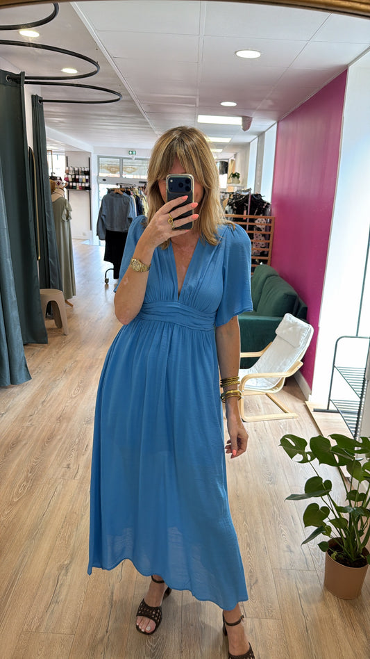Robe CAMILLA Bleue