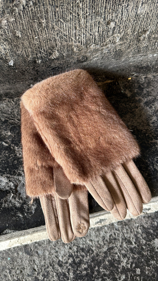 Gants NOLWEEN Taupe