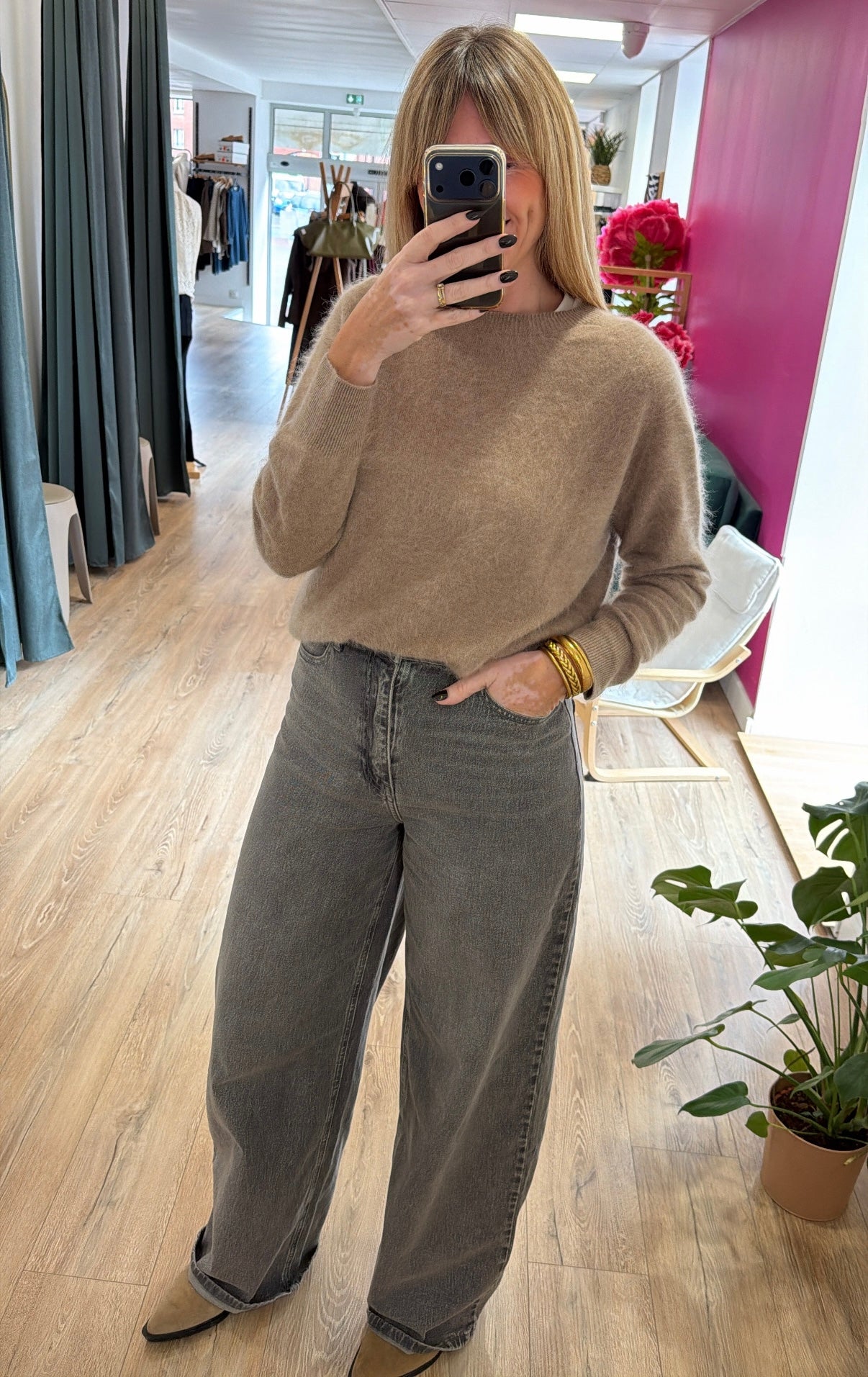 Jean MILAN Baggy gris