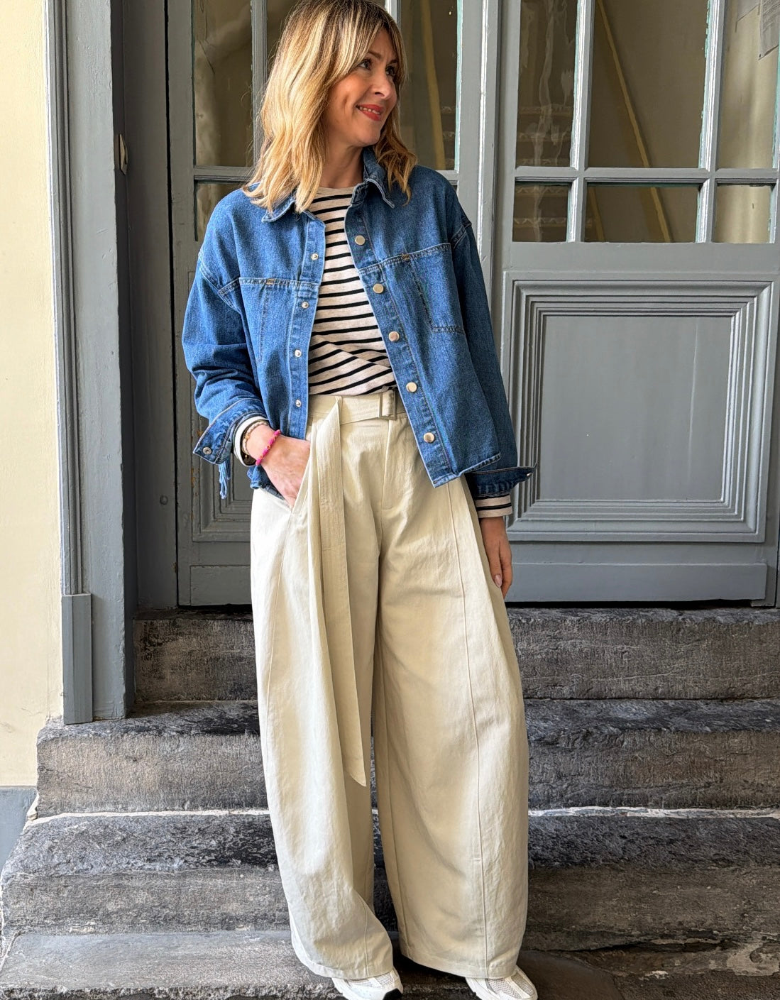 Pantalon BOBY Grège