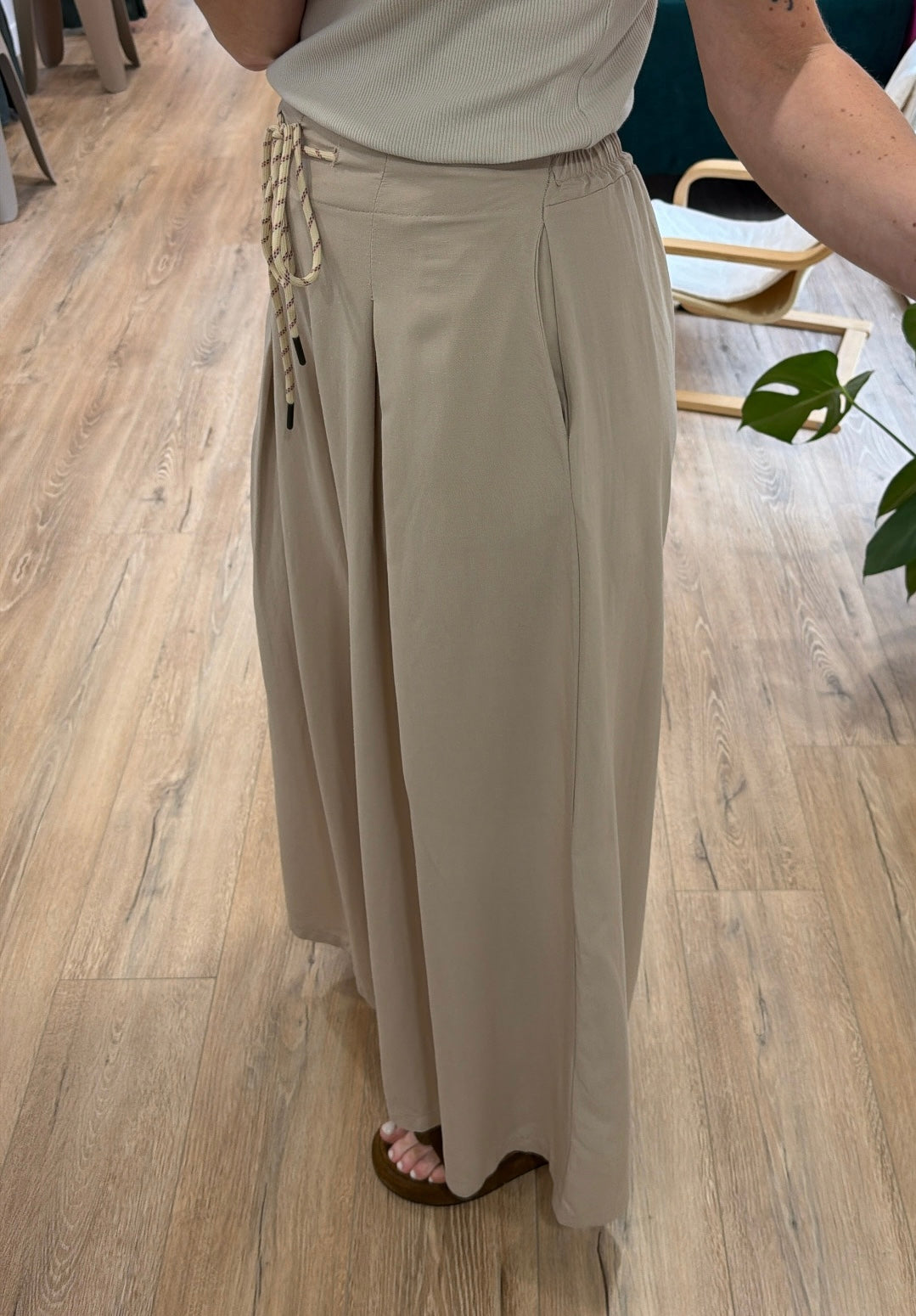 Pantalon CHIMÈNE Beige