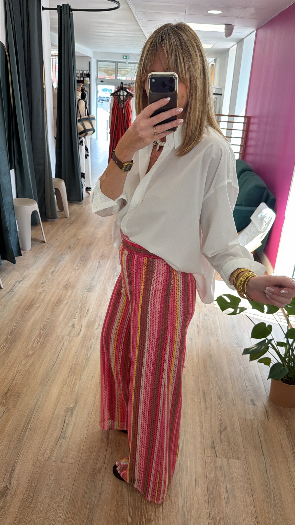 Pantalon MADRID Rayé