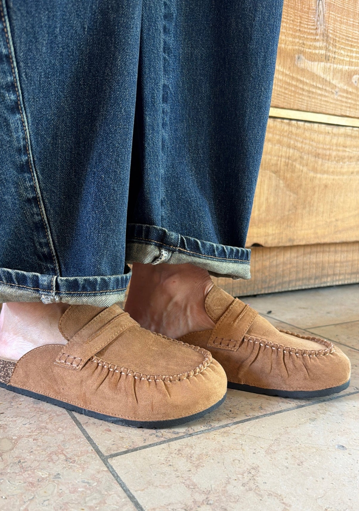 Mules SIXTINE Camel