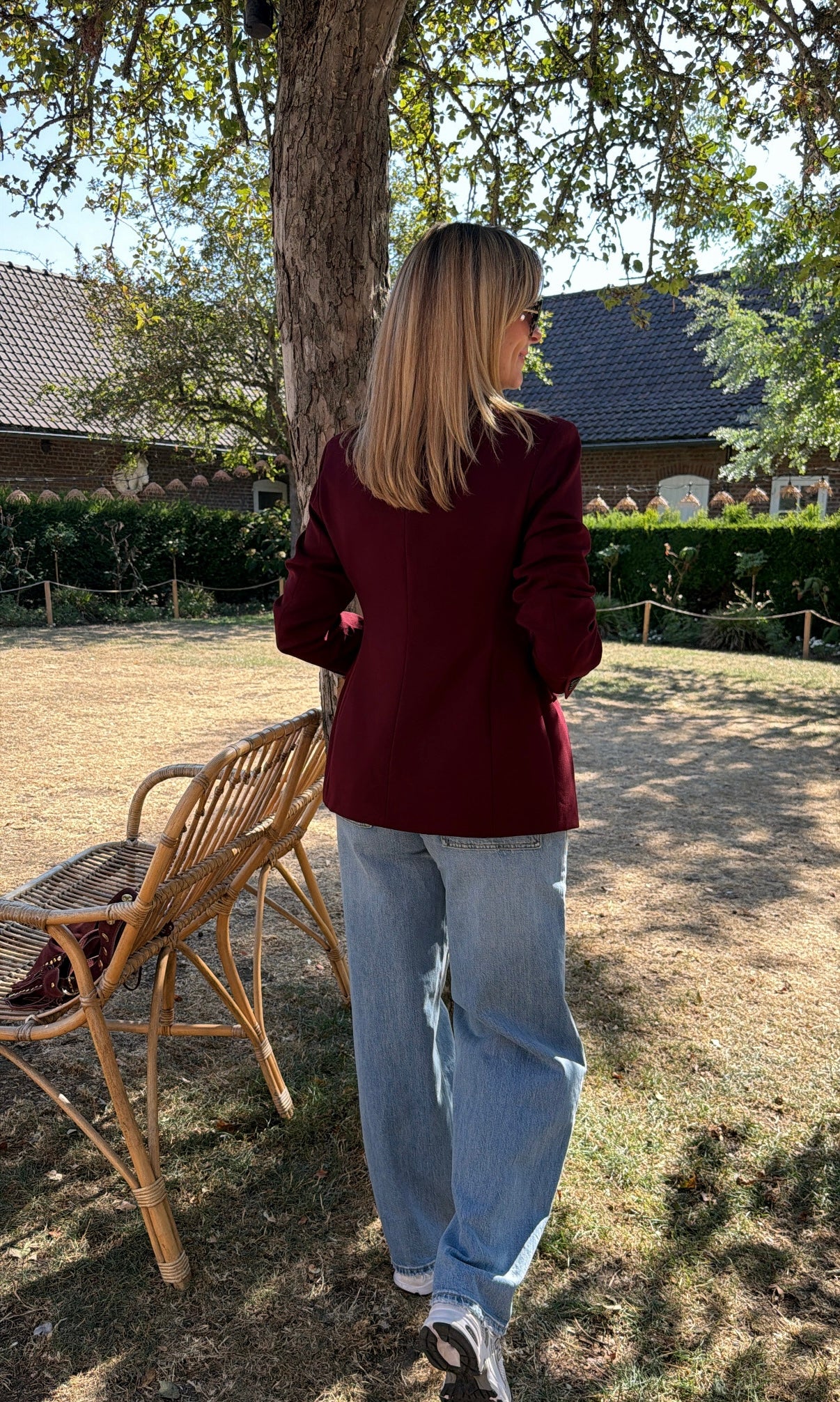 Blazer MIKA Bordeaux
