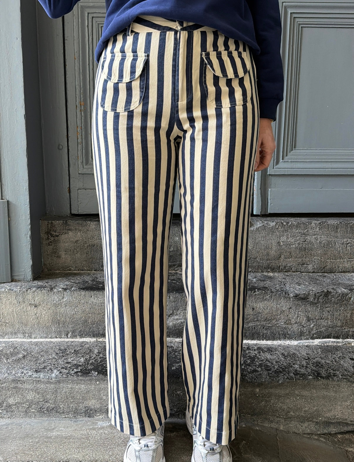 Pantalon GARANCE Bleu marine