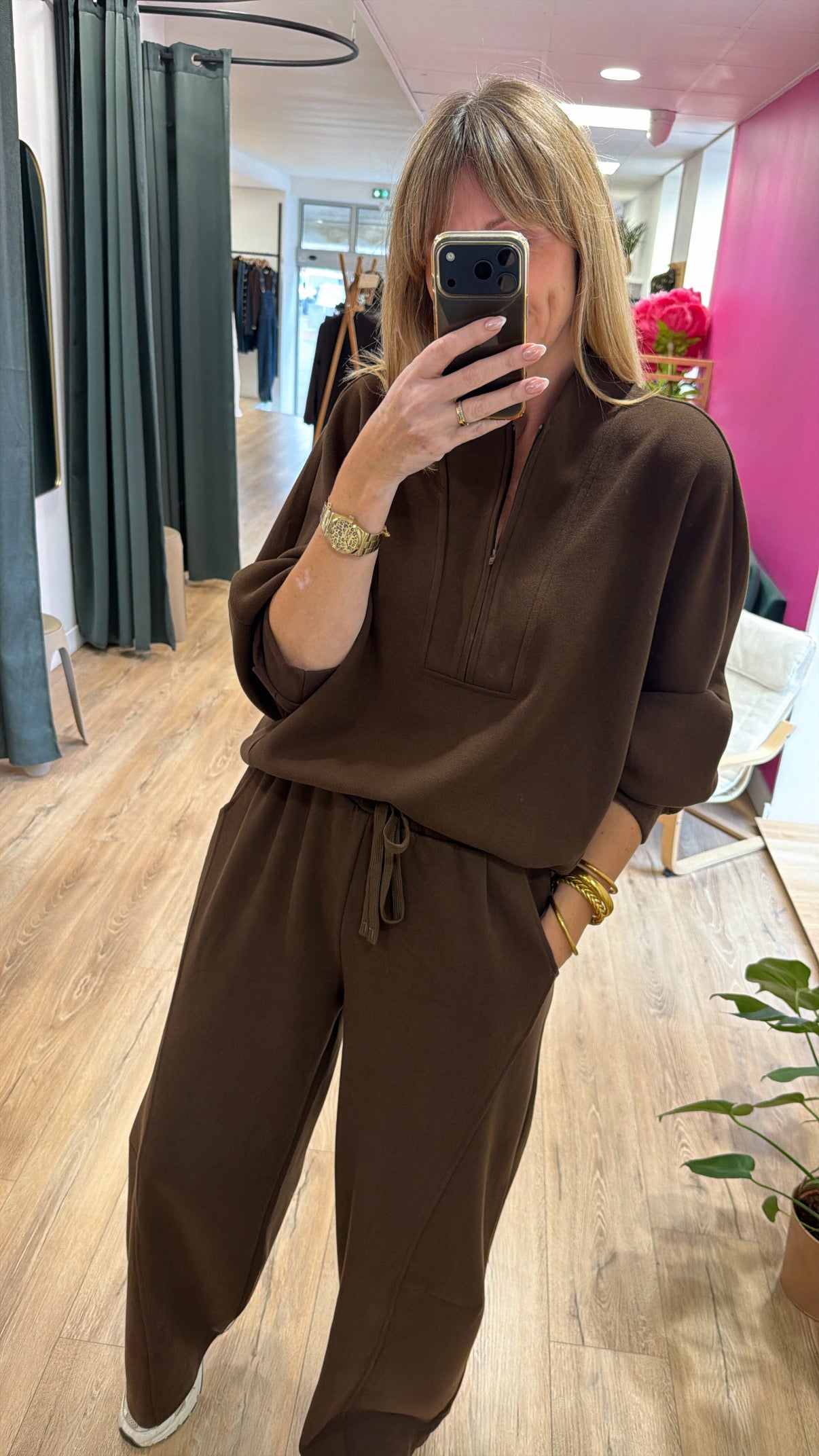 Sweat MAUDE Chocolat
