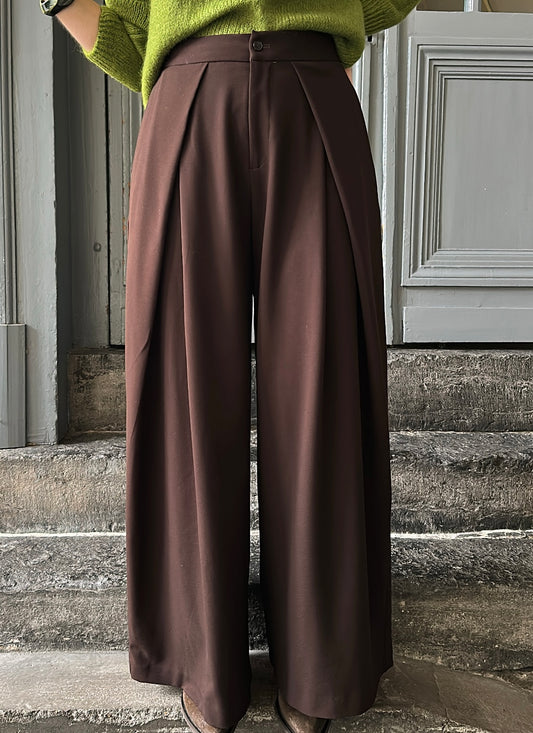 Pantalon TRISTAN Marron
