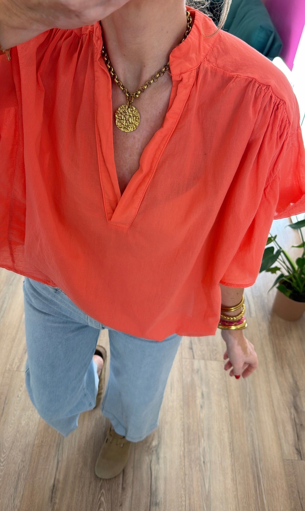 Blouse OXANE Corail