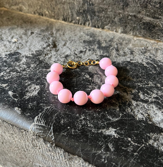 Bracelet SALOMÉ Rose pastel