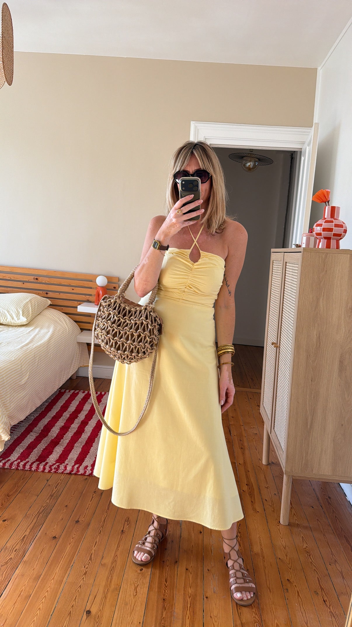 Robe ELIA Jaune