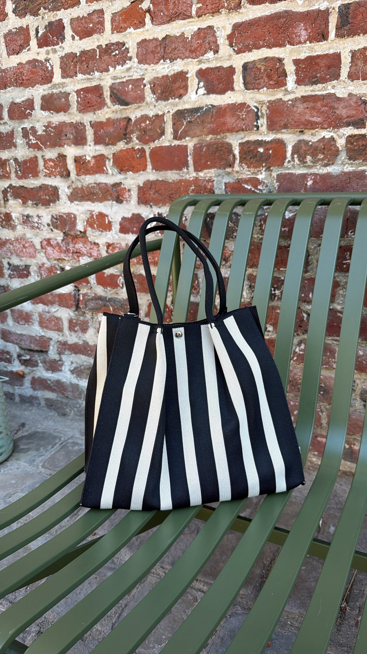 Sac MAÉ Noir/Ecru