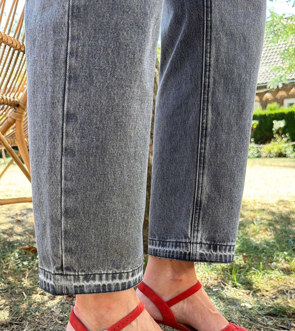Jean tapered BERRY Gris ORAIJE