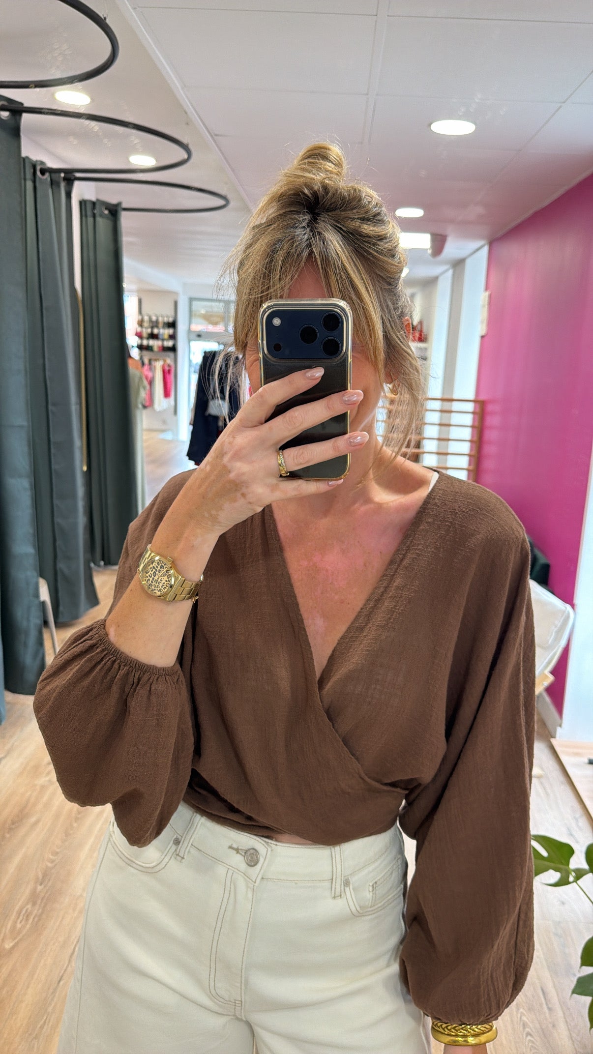 Gilet MARIAN Moka