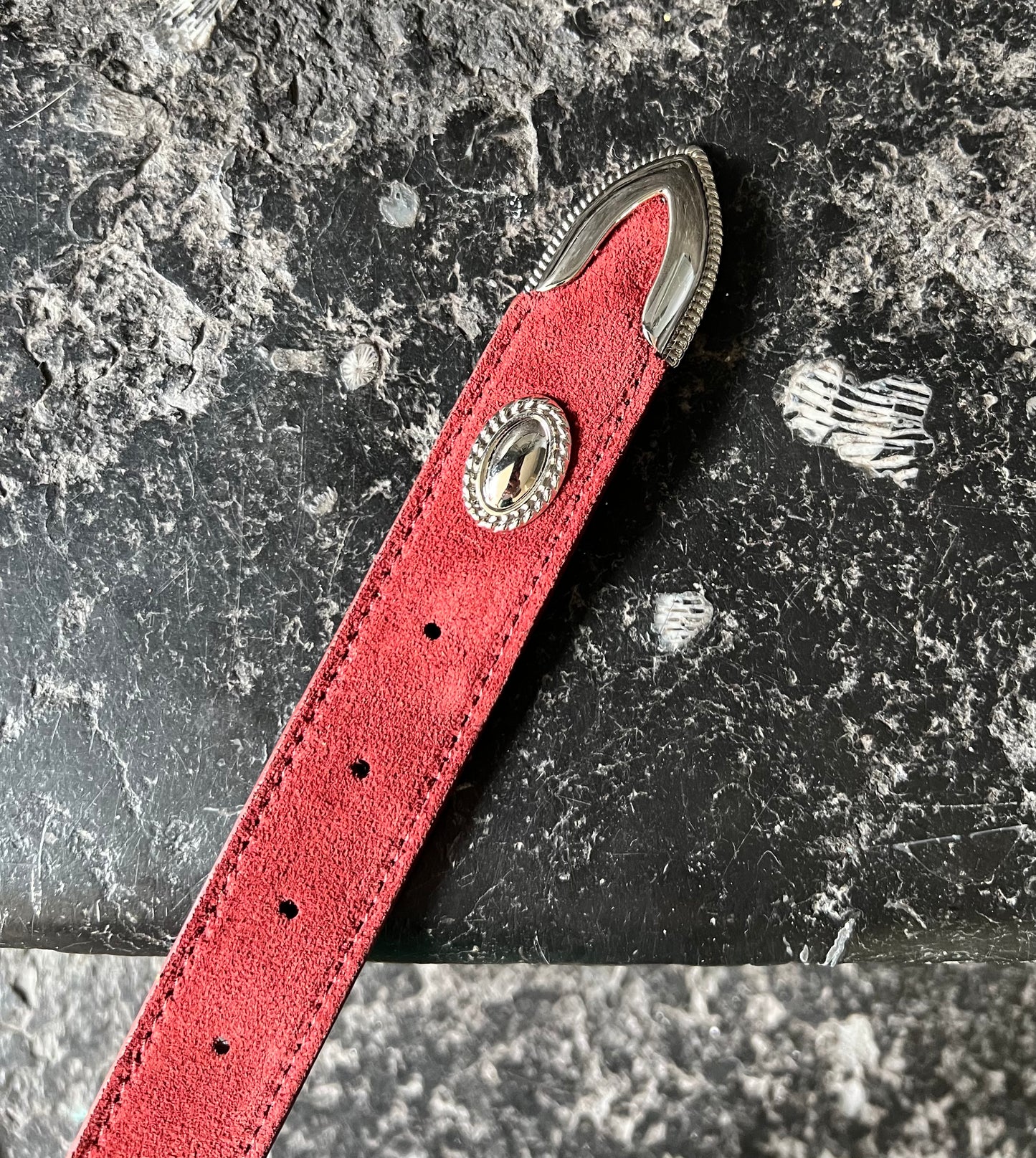 Ceinture WYATT Bordeaux