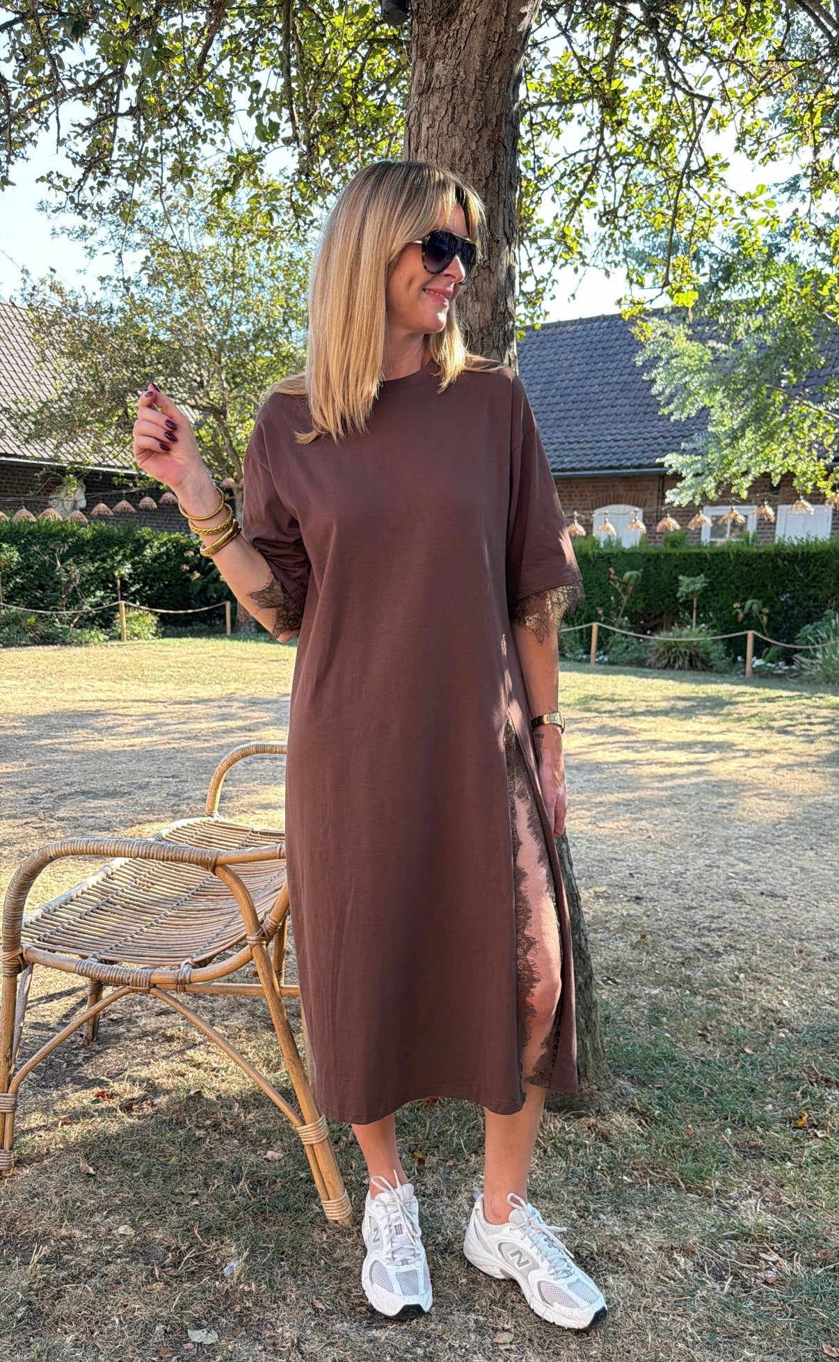 Robe chocolat MILEY