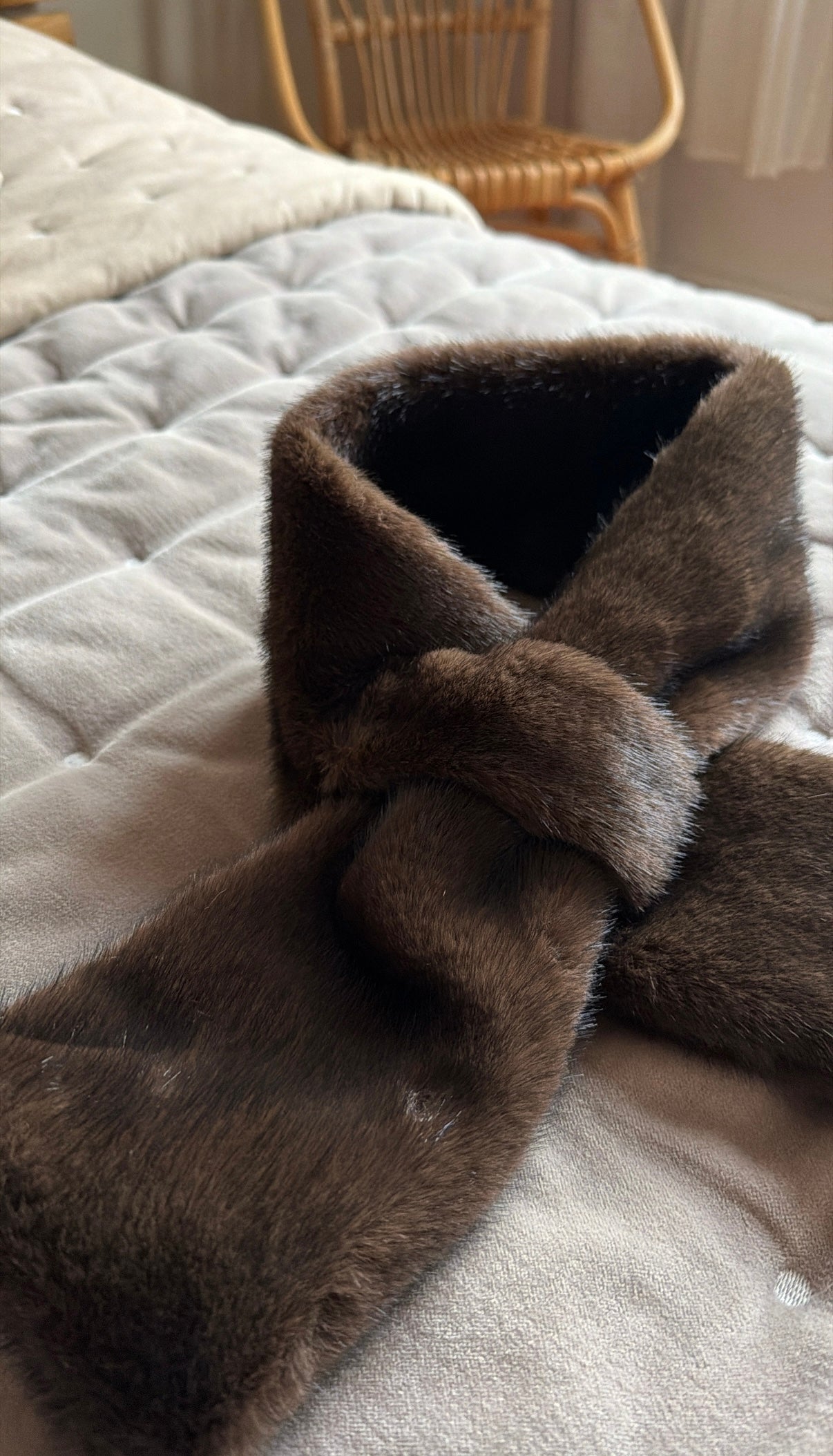 Écharpe GABY Chocolat