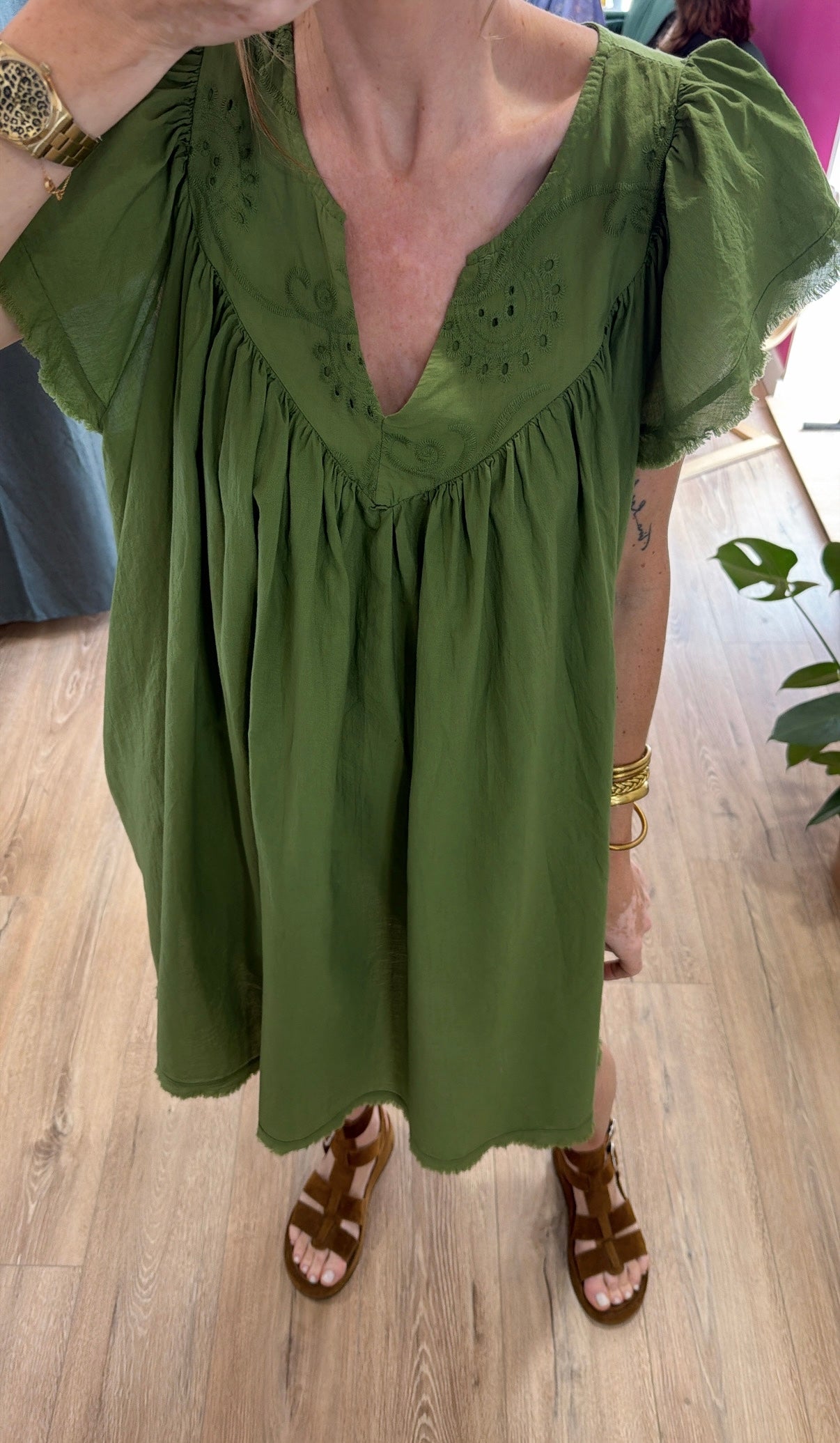 Robe MONISE Olive
