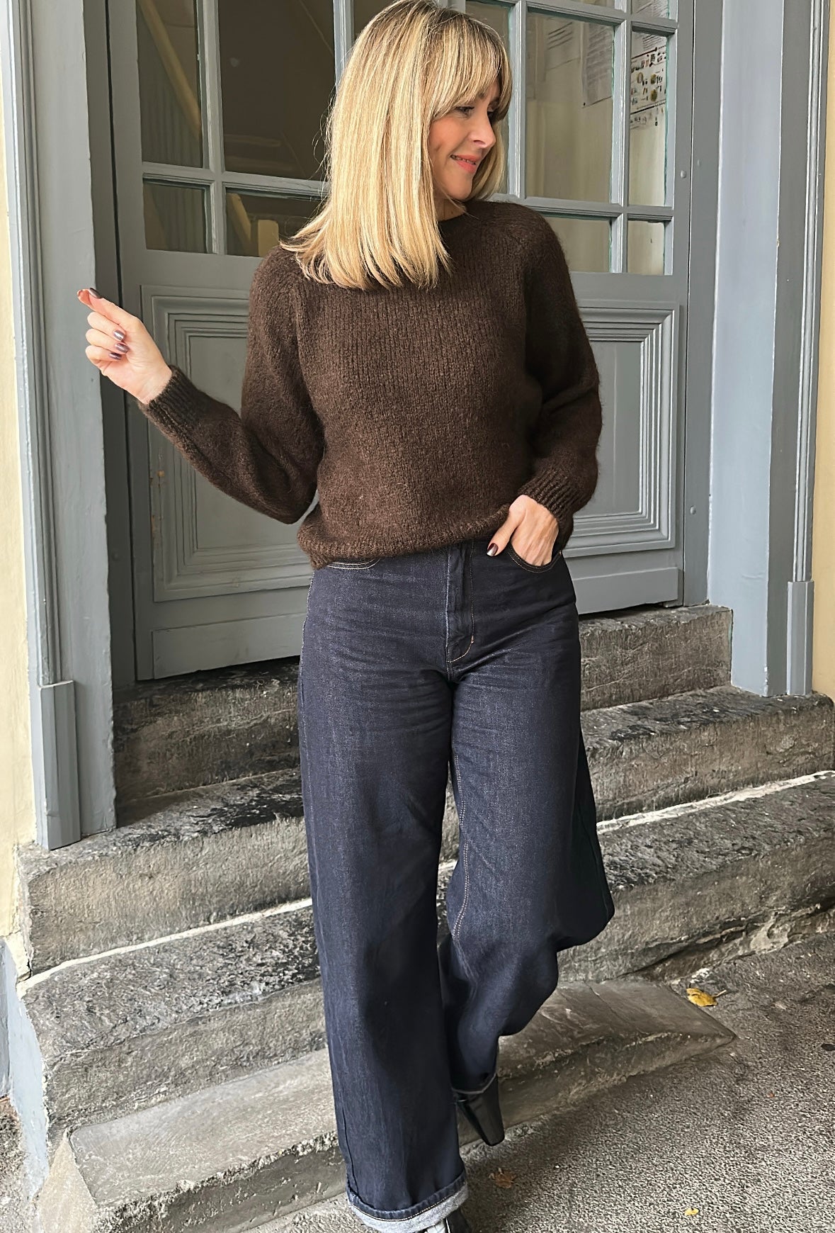 Pull GABRIEL Marron foncé