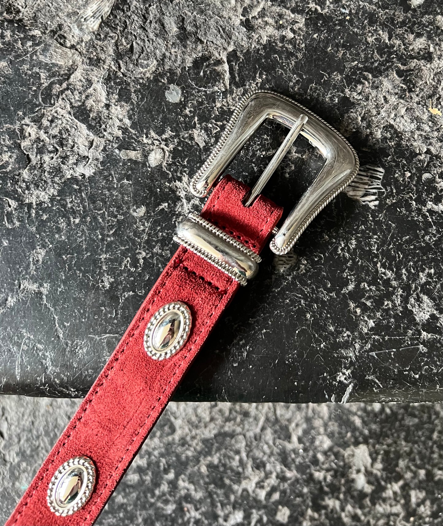 Ceinture WYATT Bordeaux