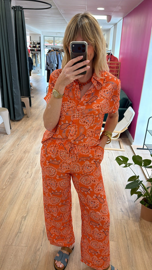 Pantalon LAURE Orange