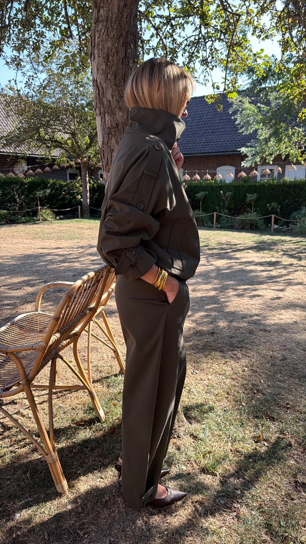 Trench NAOMIE Kaki