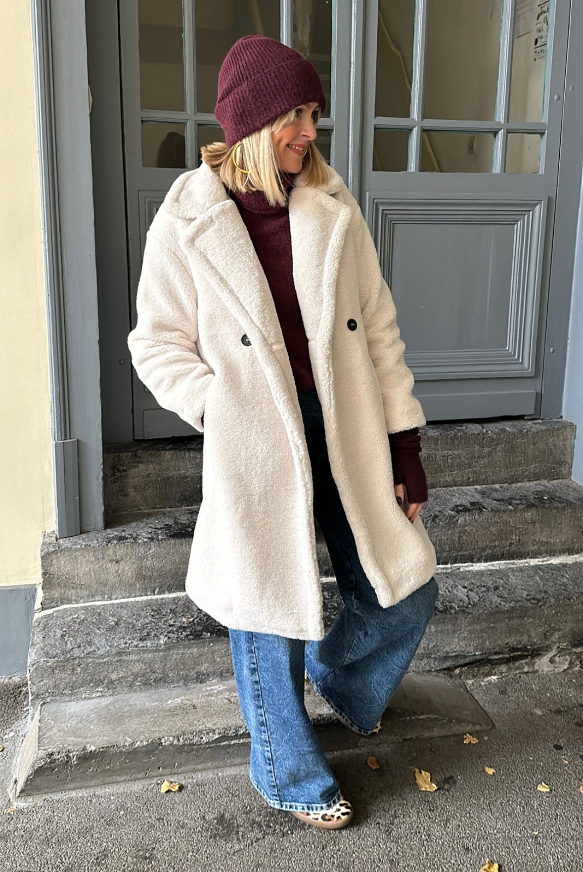 Manteau EVA Écru