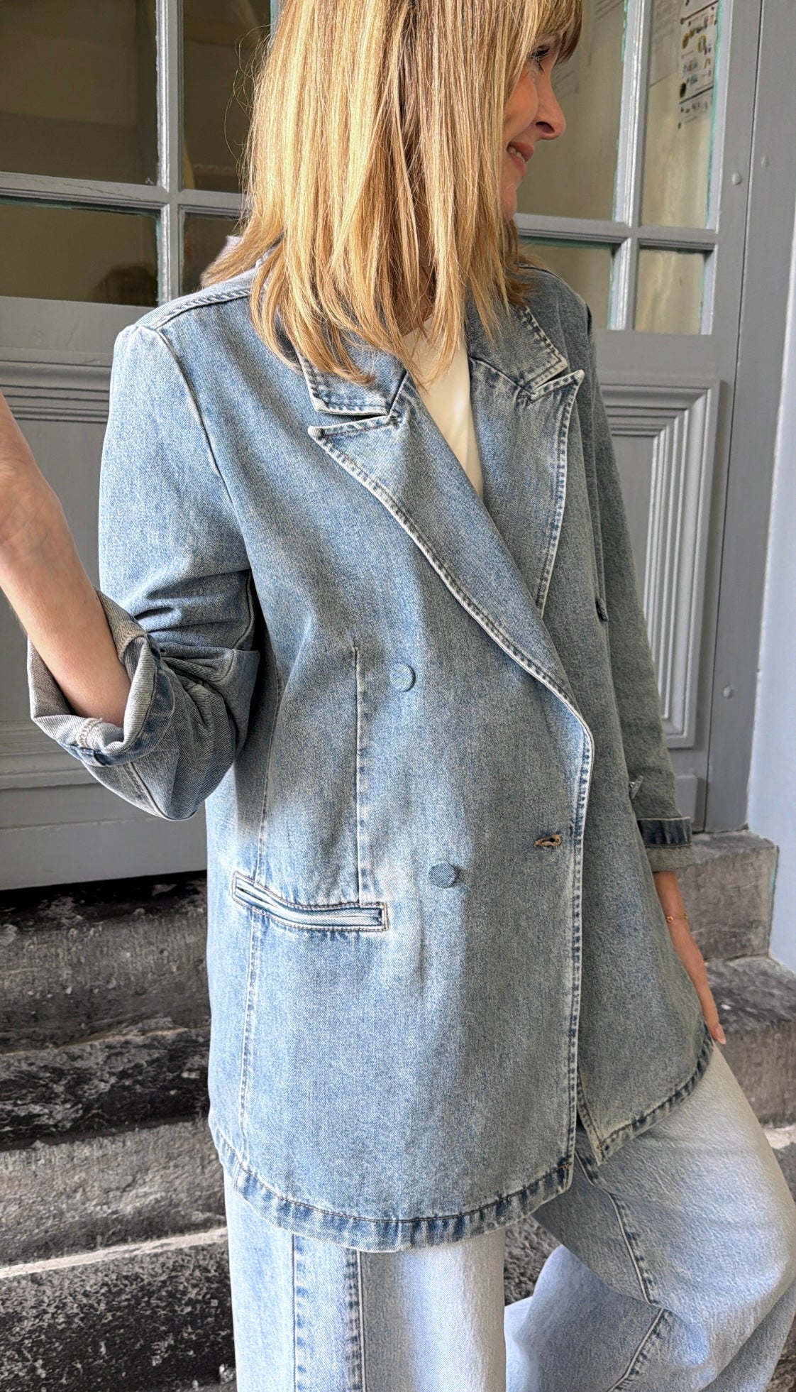 Blazer WAVERLY Bleu vintage ORAIJE