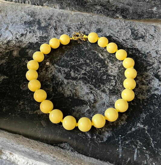 Collier SALOMÉ Jaune