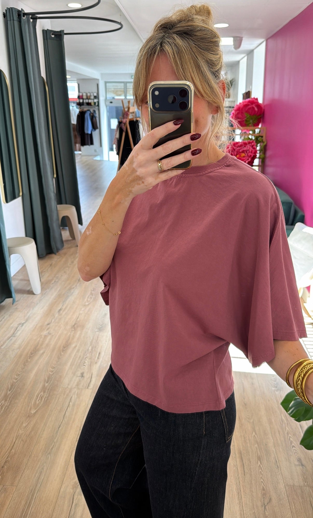 T-shirt SVEN Rose mauve