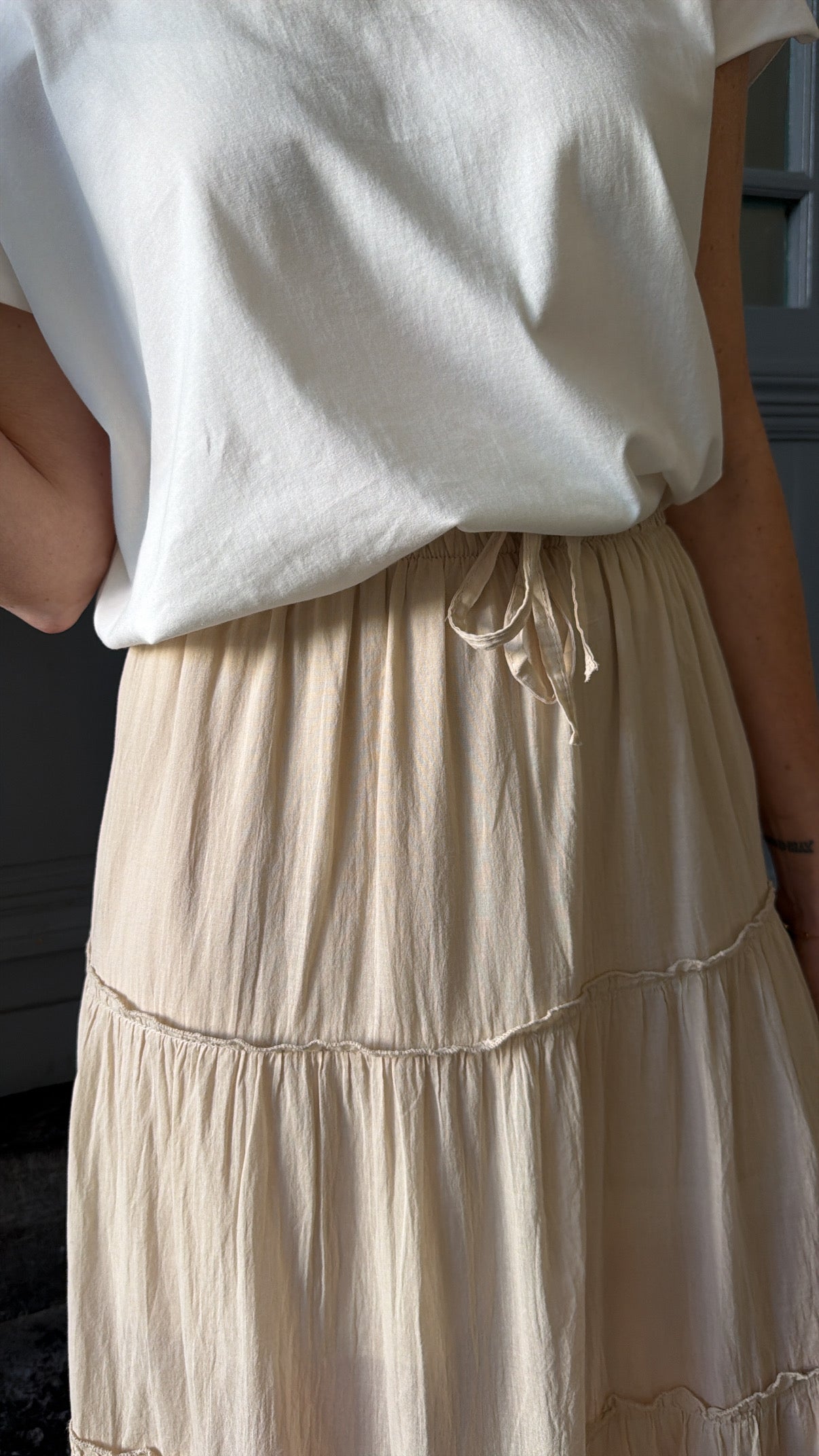 Jupe CHRISTALE Beige