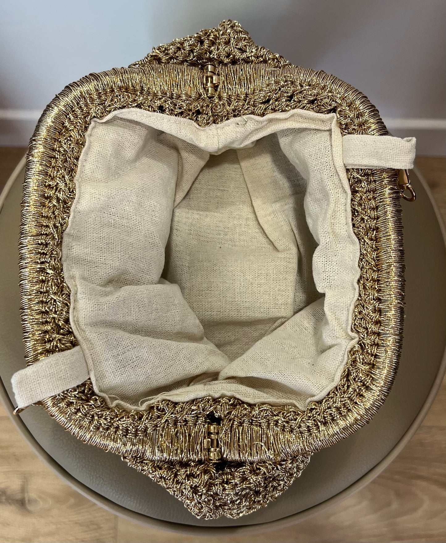 Pochette TALIE Doré