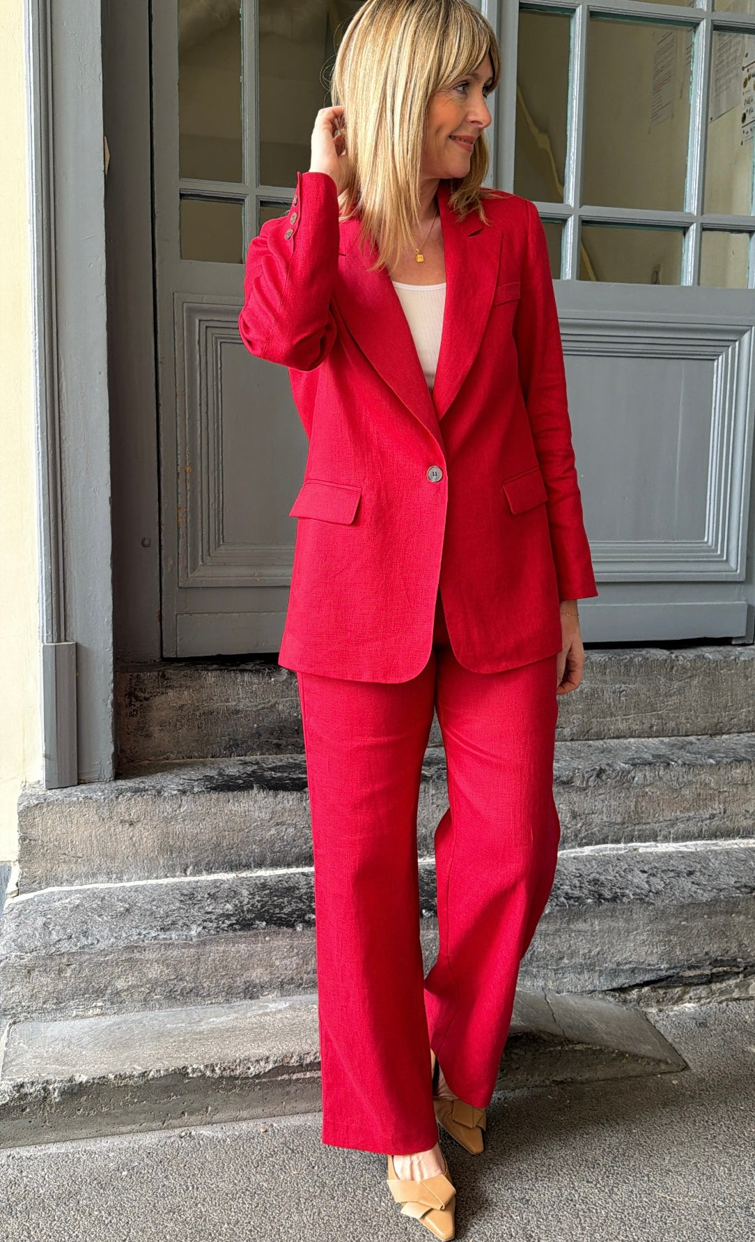 Blazer LINO Rouge