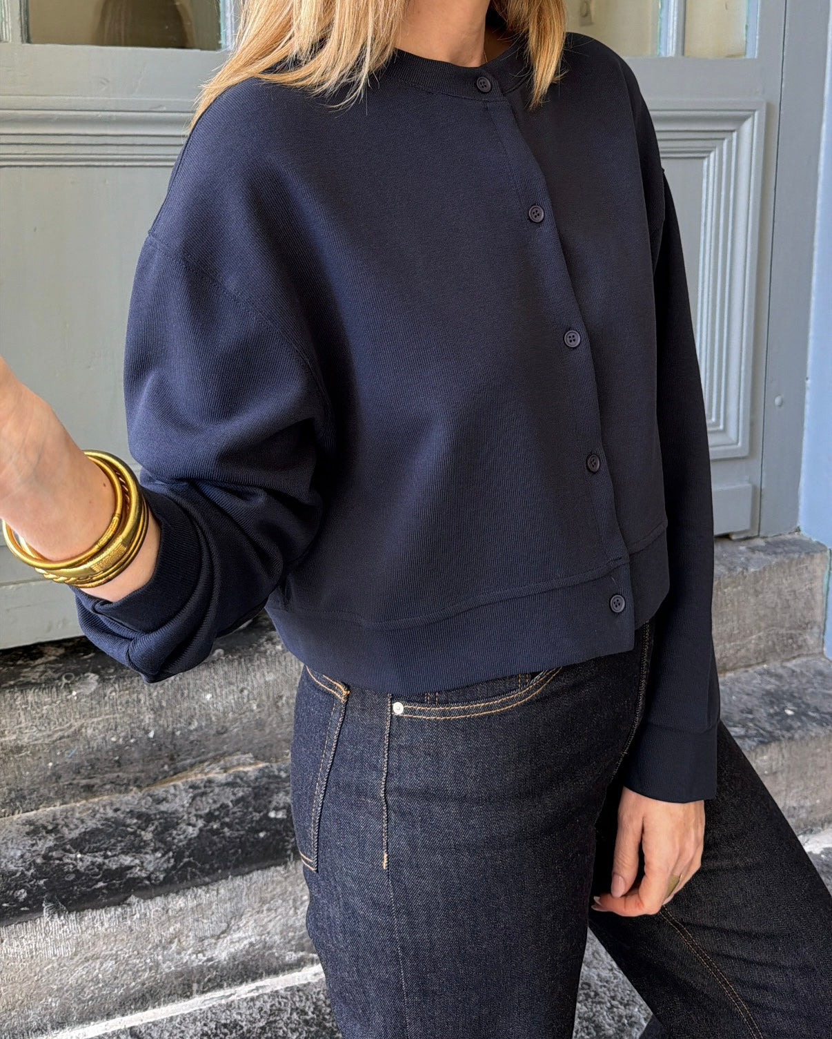 Cardigan PALOMA Bleu marine