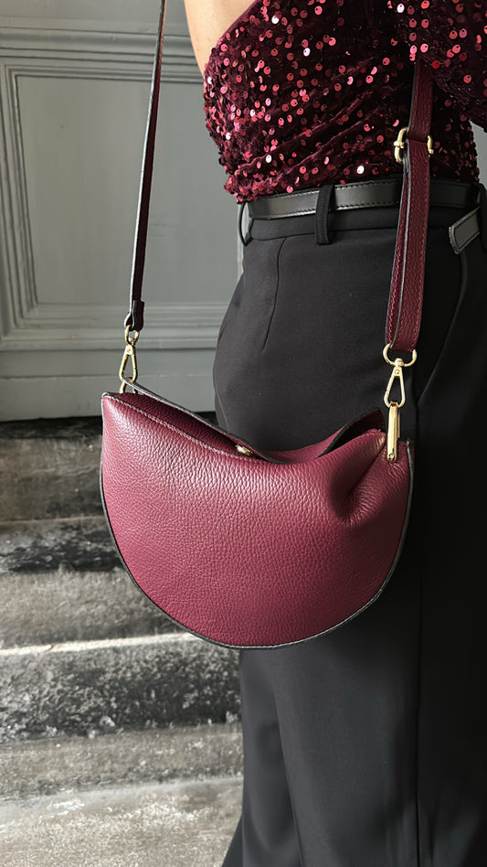 Sac LEONTINE Bordeaux