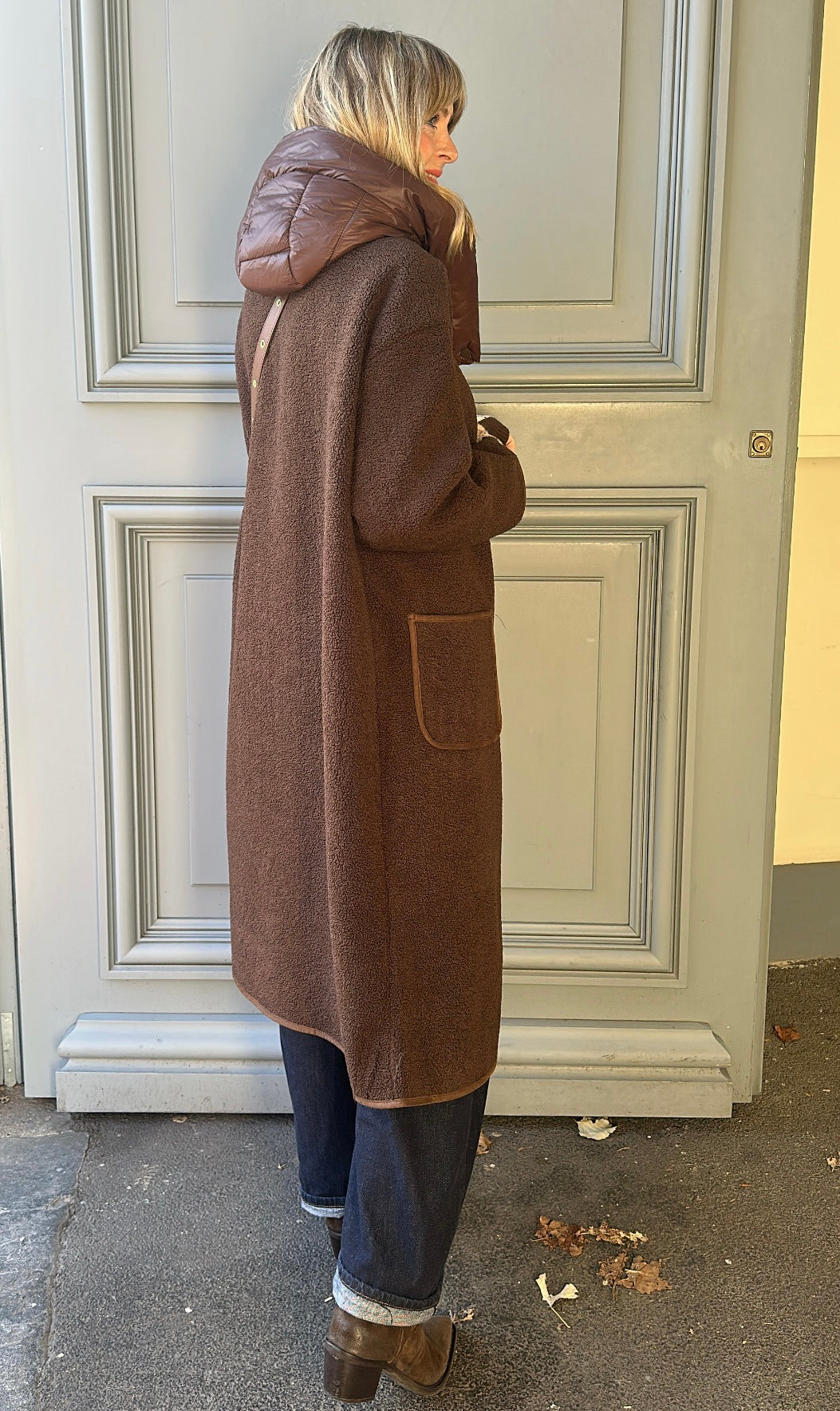 Manteau SACHA Marron