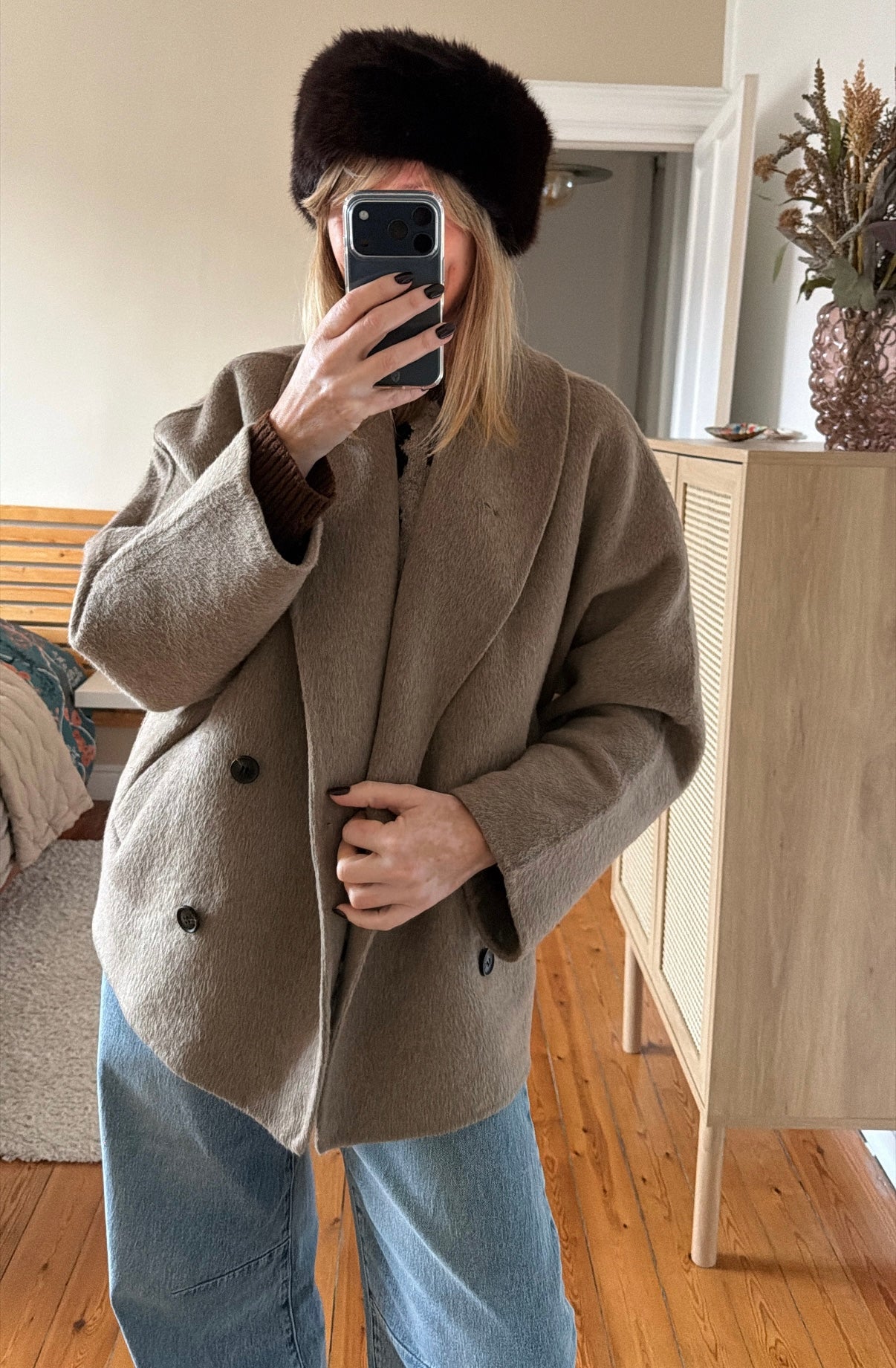 Bandeau TINA Bordeaux marroné