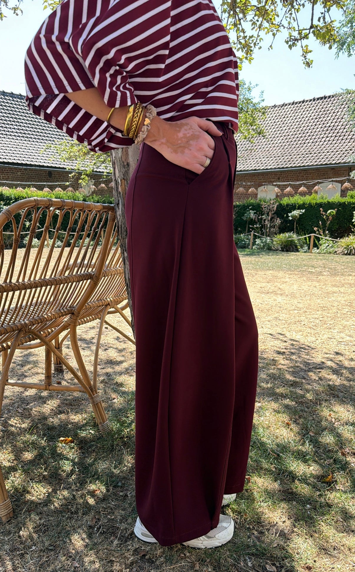 Pantalon LOÏC Bordeaux