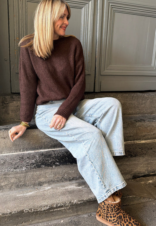 Pull Emmanuel Chocolat