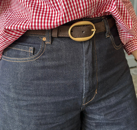 Ceinture WILLIAM Marron foncé