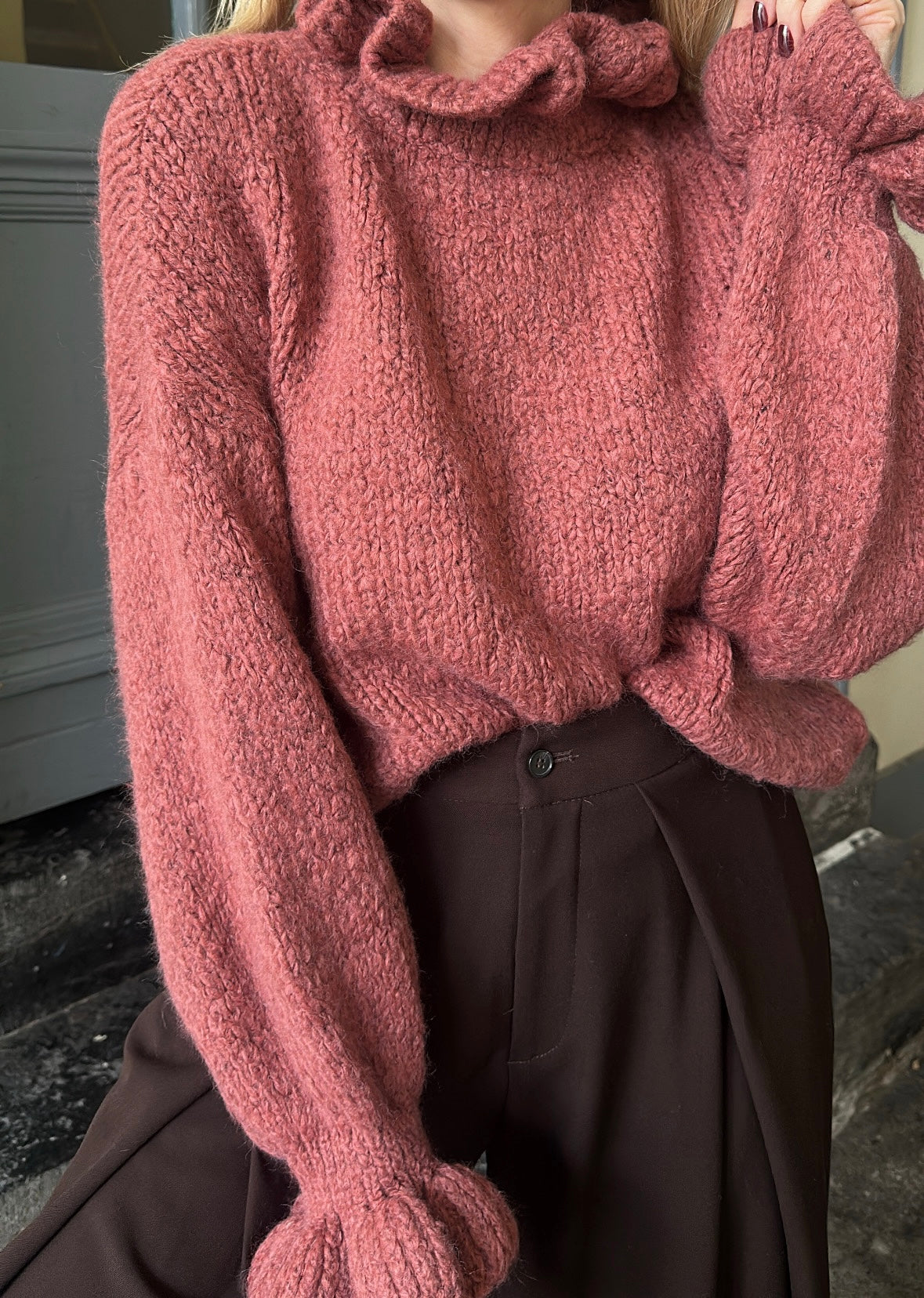 Pull CHARLOTTE Bois de rose