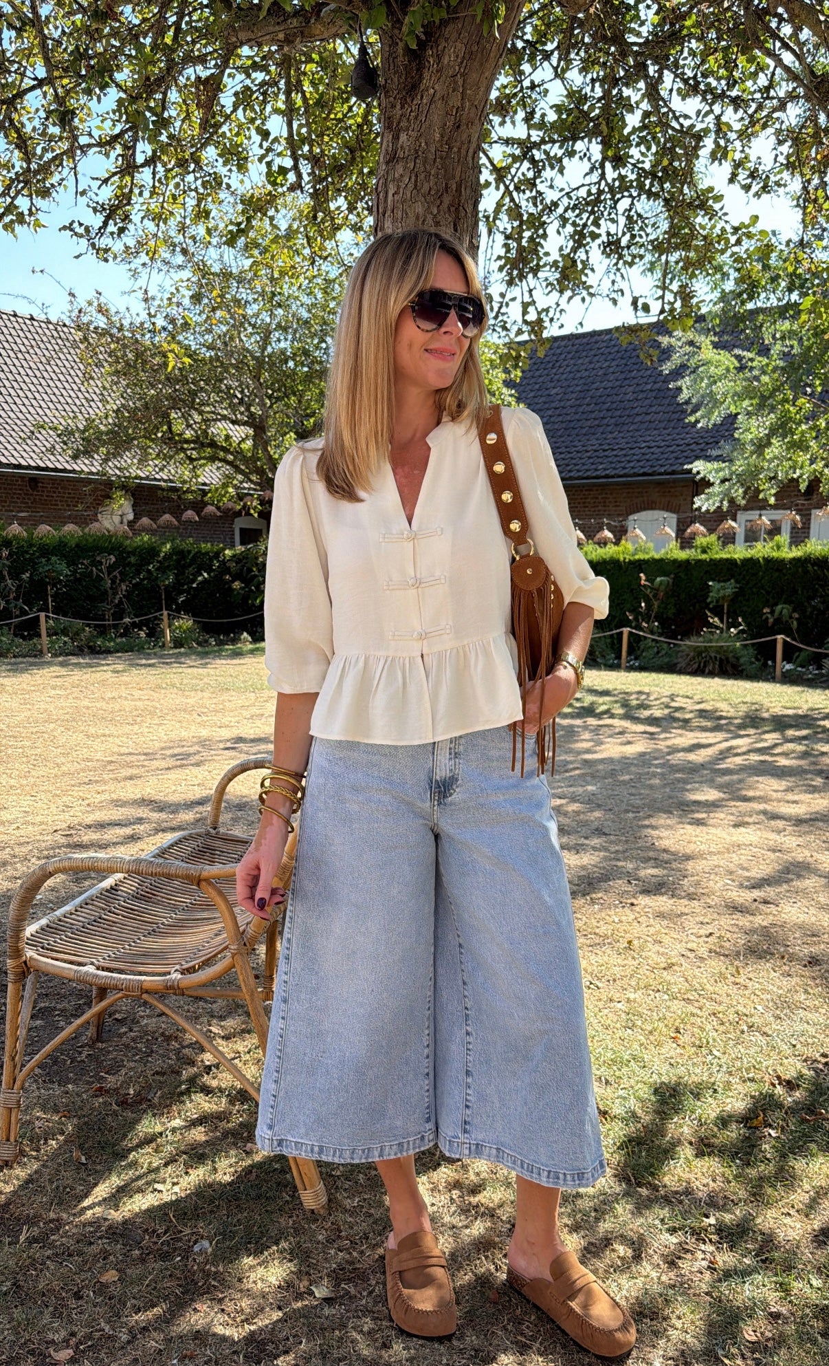 Blouse ESTELLE Écru