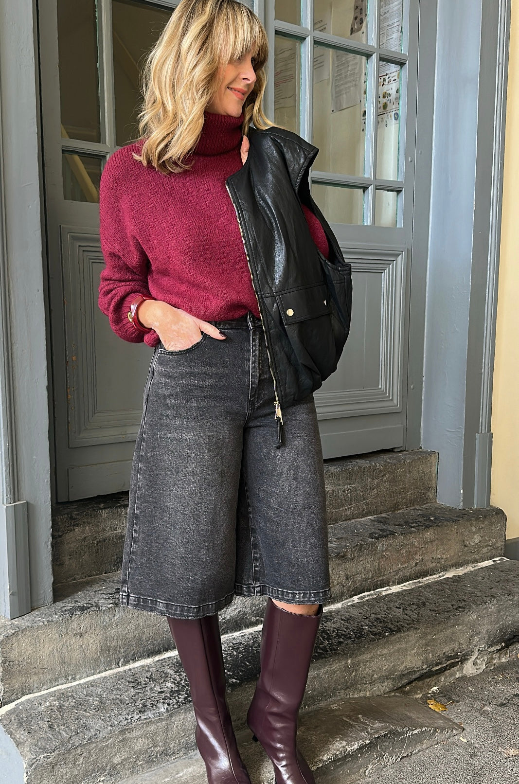 Veste/bomber JAÏA Noire