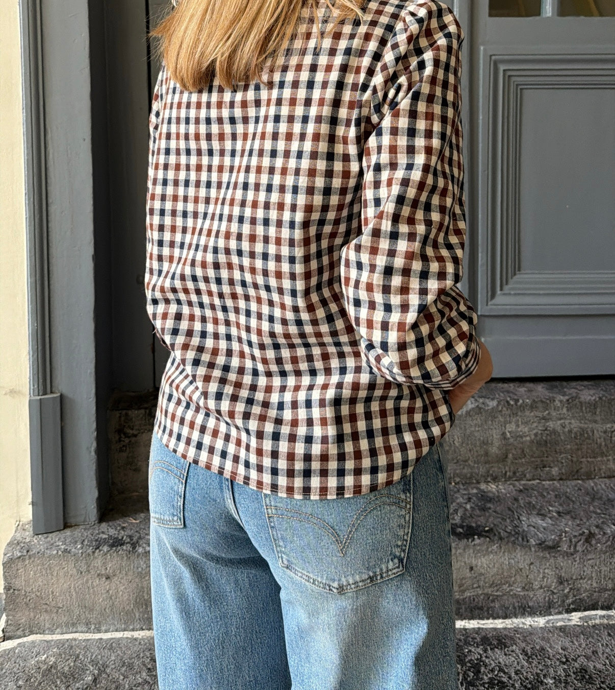 Blouse CORALIE à nœud