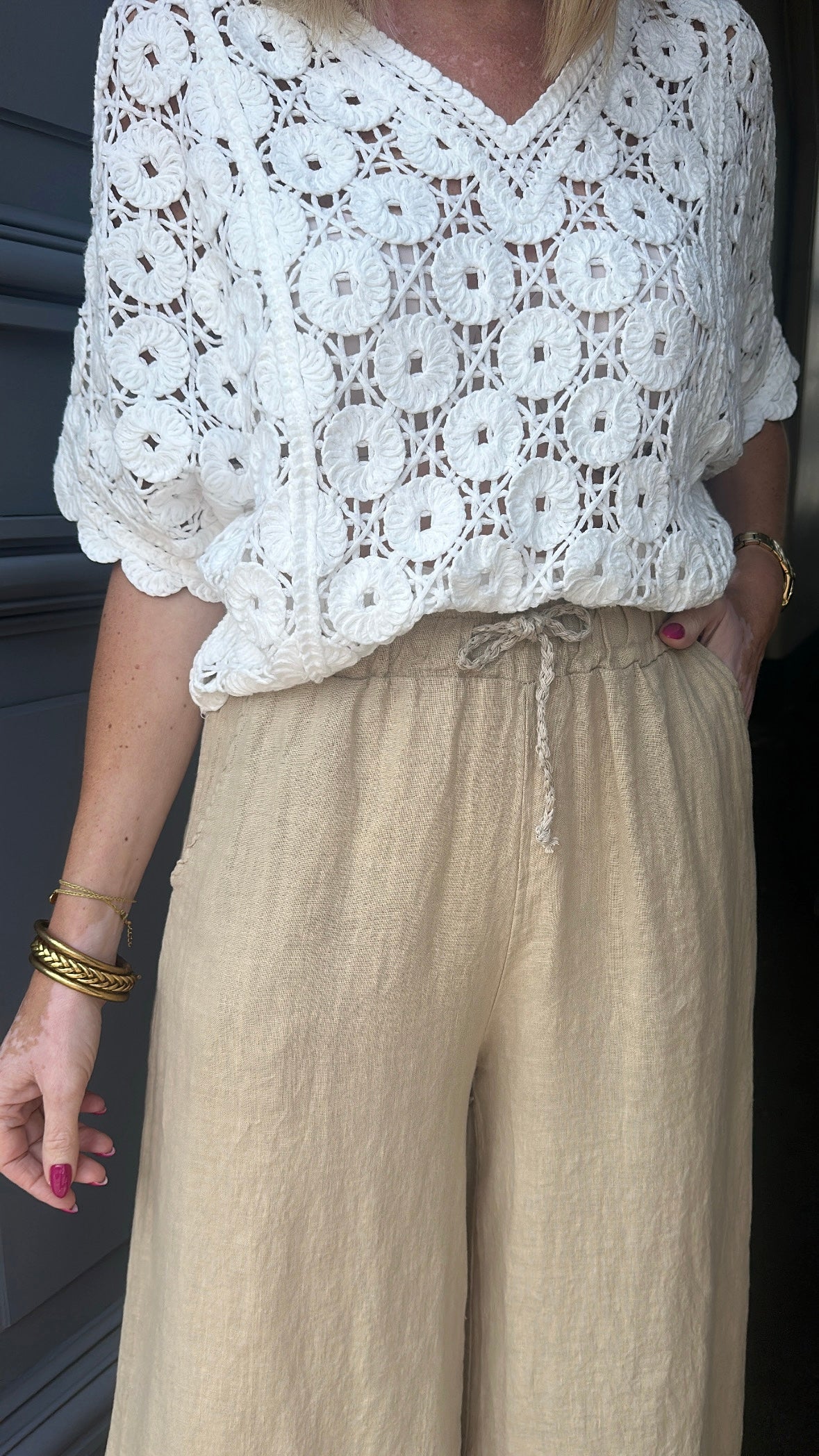 Pantalon ZAKARI Camel
