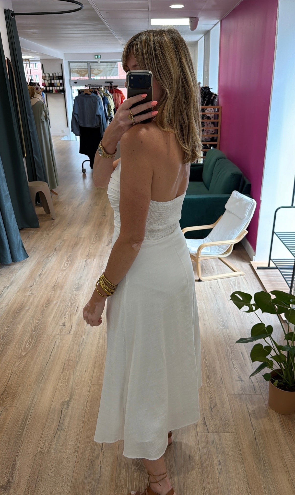 Robe ELIA Blanche
