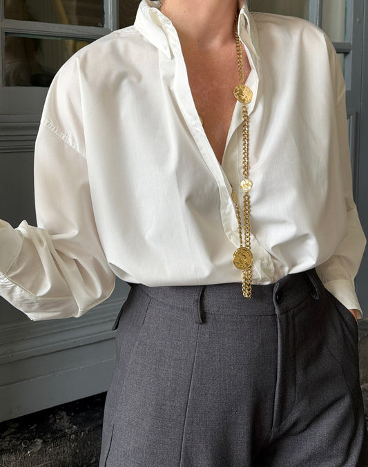 Chemise SIANA blanc cassé